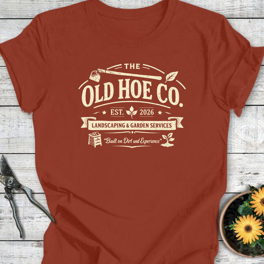 Printify T-Shirt Rust / S Old Hoe Co. T-Shirt