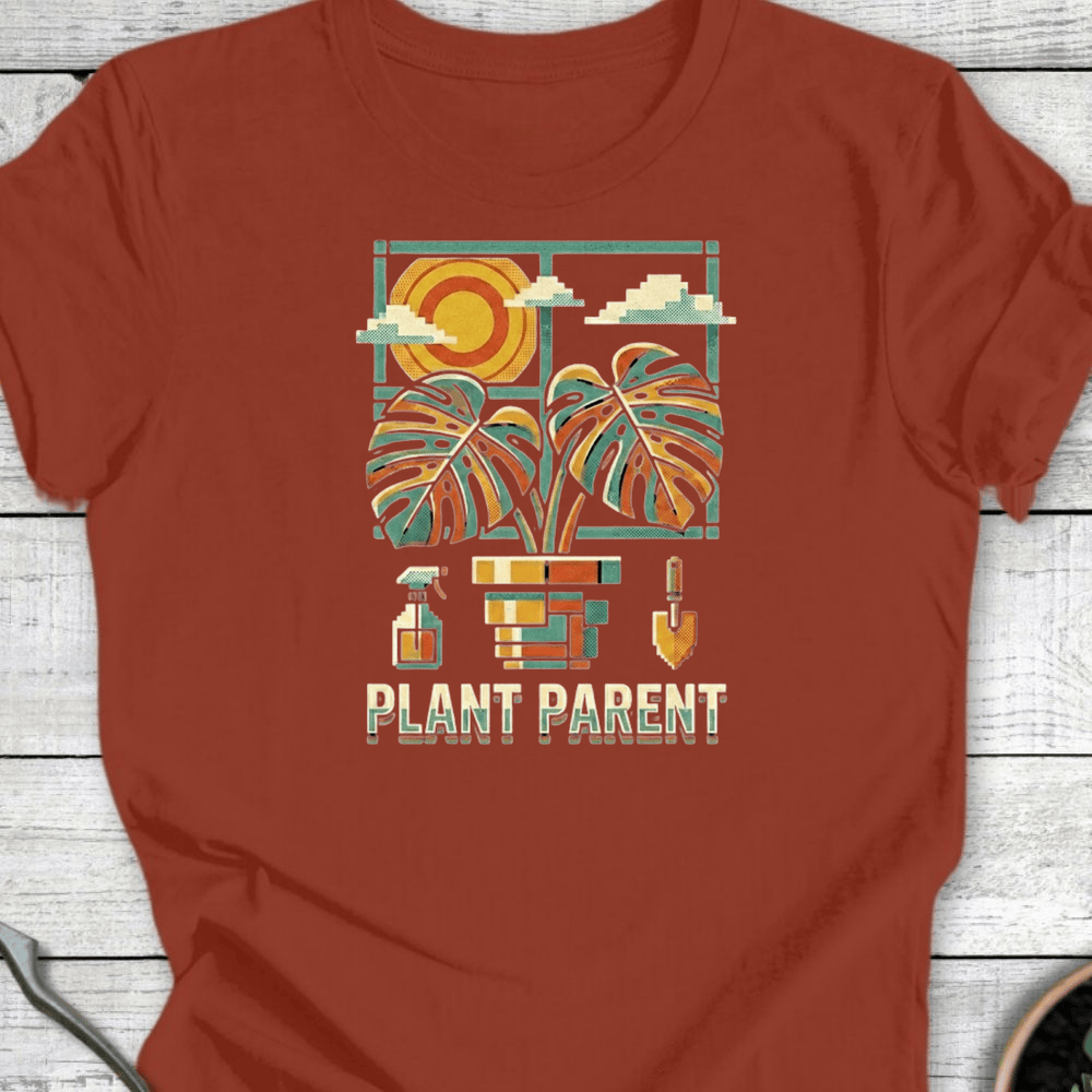 Printify T-Shirt Rust / S Plant Parent T-Shirt