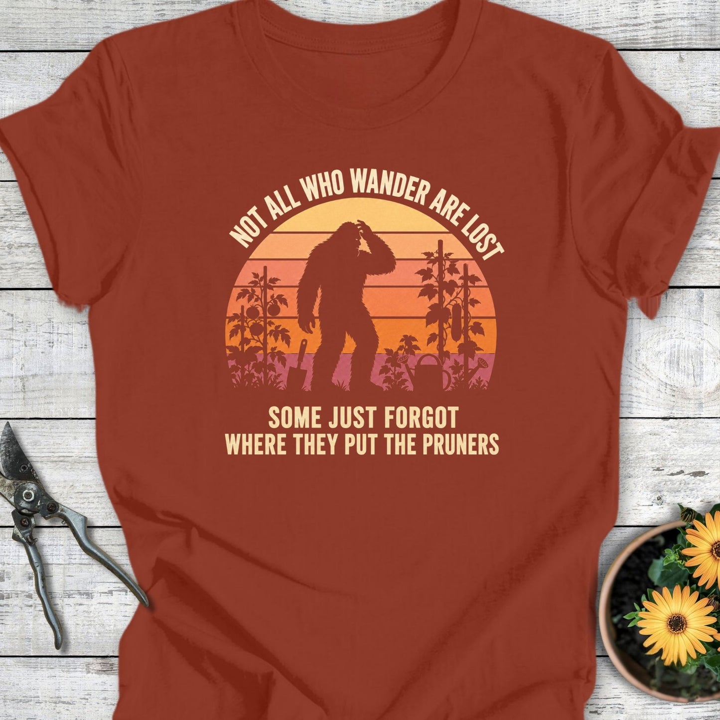 Printify T-Shirt Rust / S Wander T-Shirt