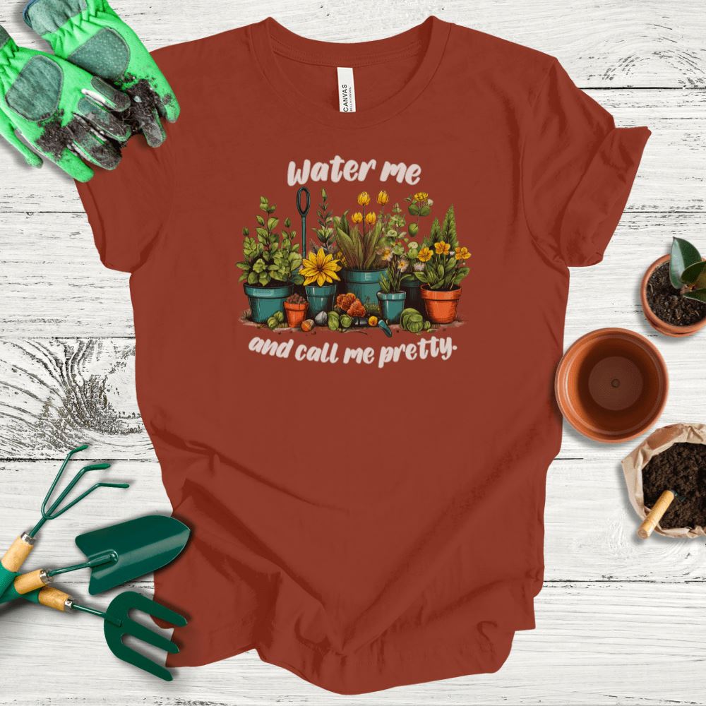 Printify T-Shirt Rust / S Water Me And Call Me Pretty