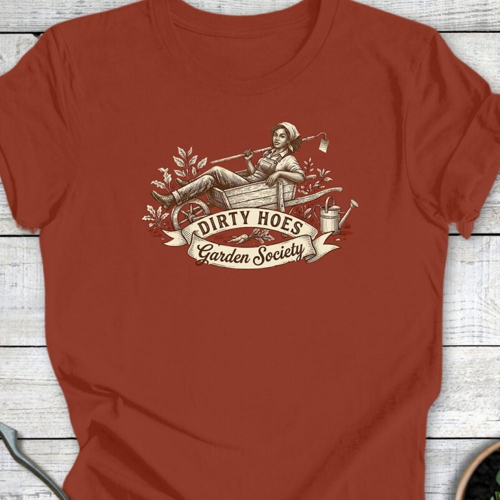 Printify T-Shirt Rust / S Wheelbarrow Royalty II T-Shirt