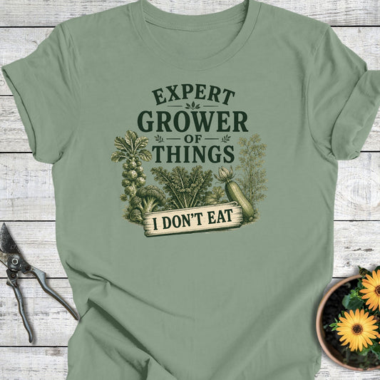 Printify T-Shirt Sage / S Expert Grower T-Shirt