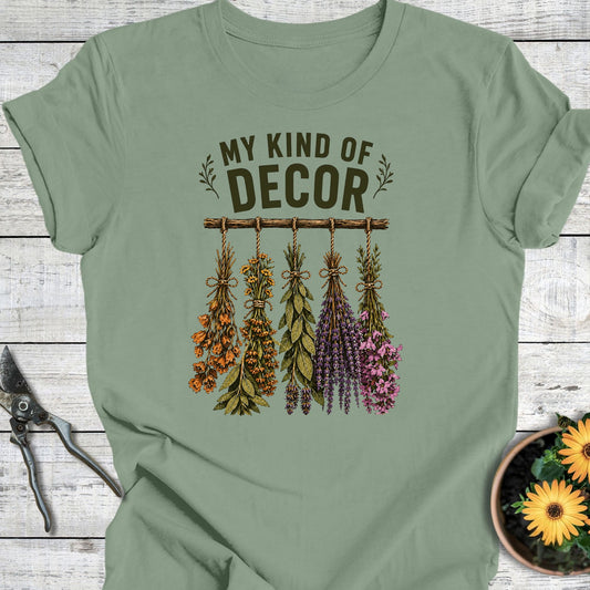Printify T-Shirt Sage / S My Decor T-Shirt