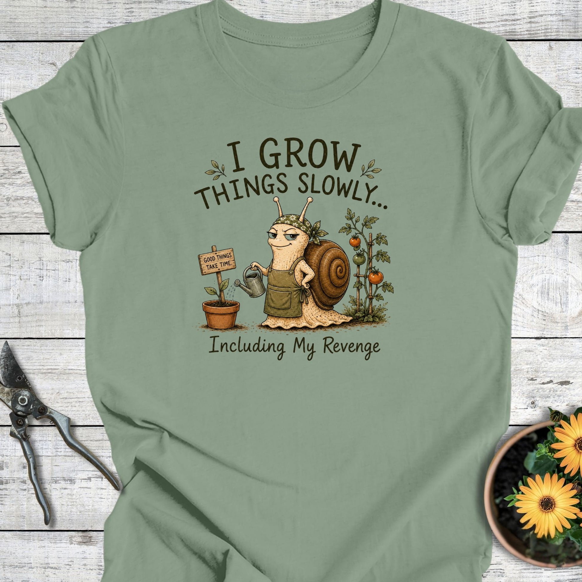 Printify T-Shirt Sage / S My Revenge T-Shirt