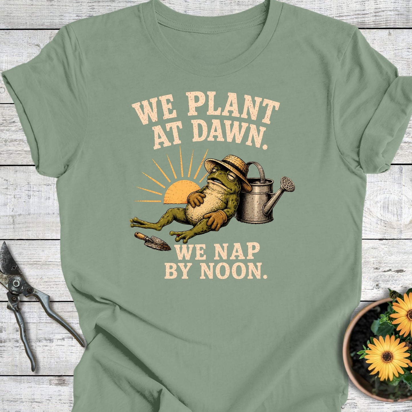 Printify T-Shirt Sage / S Nap By Noon T-Shirt