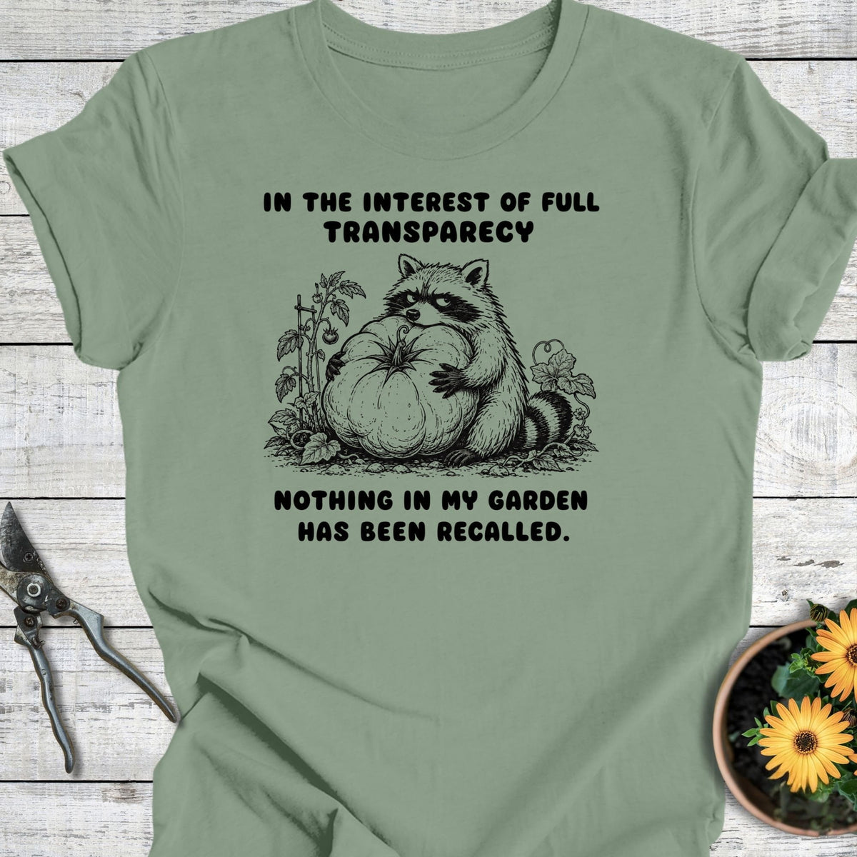 Printify T-Shirt Sage / S Recalled T-Shirt