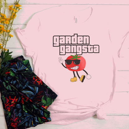 Printify T-Shirt Soft Pink / S Garden Gangsta T-Shirt