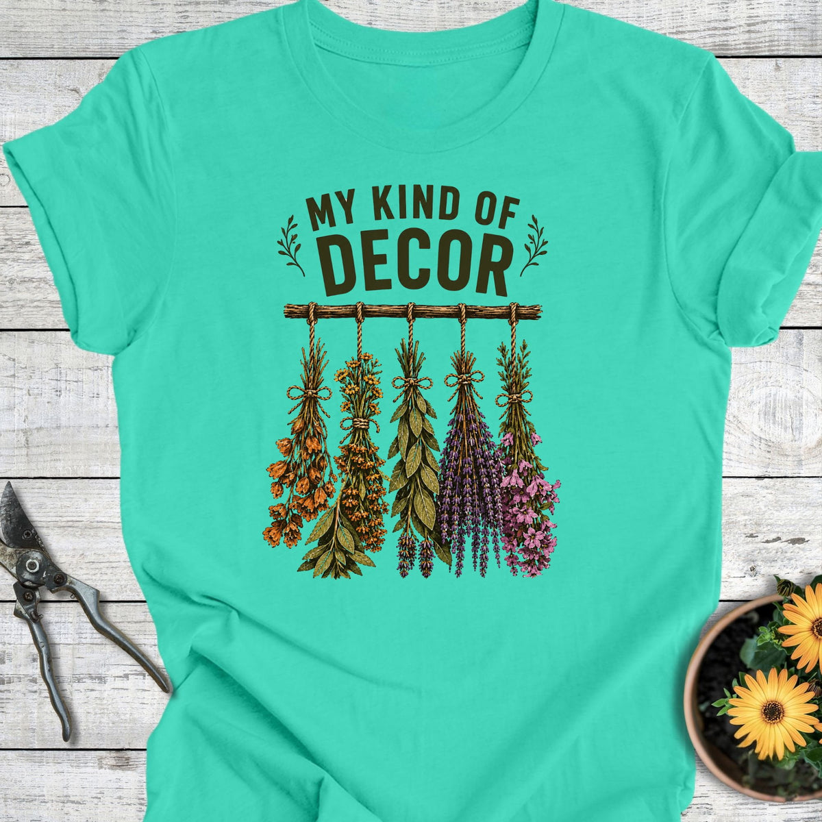 Printify T-Shirt Teal / S My Decor T-Shirt