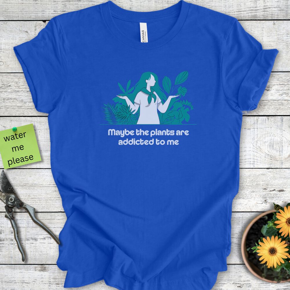 Printify T-Shirt True Royal / S Addicted to Me
