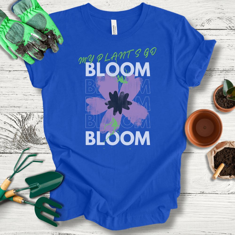 Printify T-Shirt True Royal / S Bloom Bloom Bloom