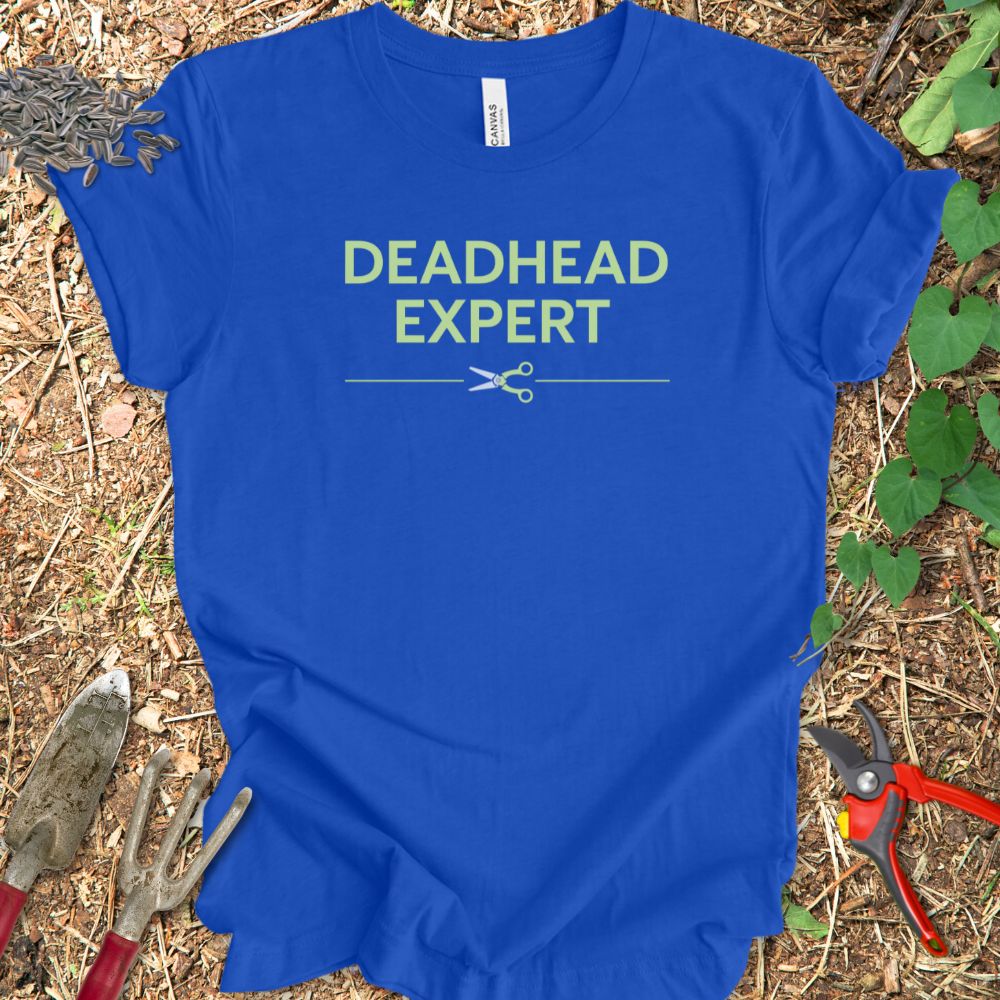Printify T-Shirt True Royal / S Deadhead Expert