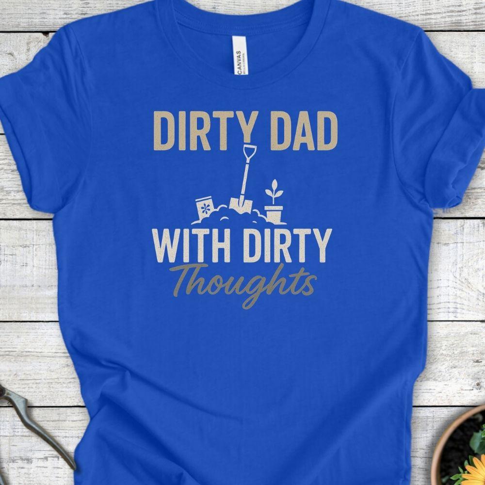 Printify T-Shirt True Royal / S Dirty Dad