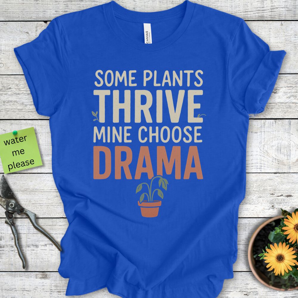 Printify T-Shirt True Royal / S Mine Choose Drama