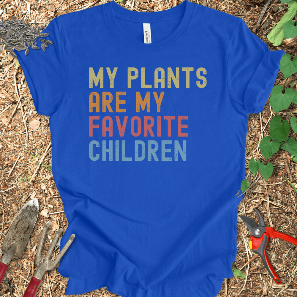 Printify T-Shirt True Royal / S My Favorite Children