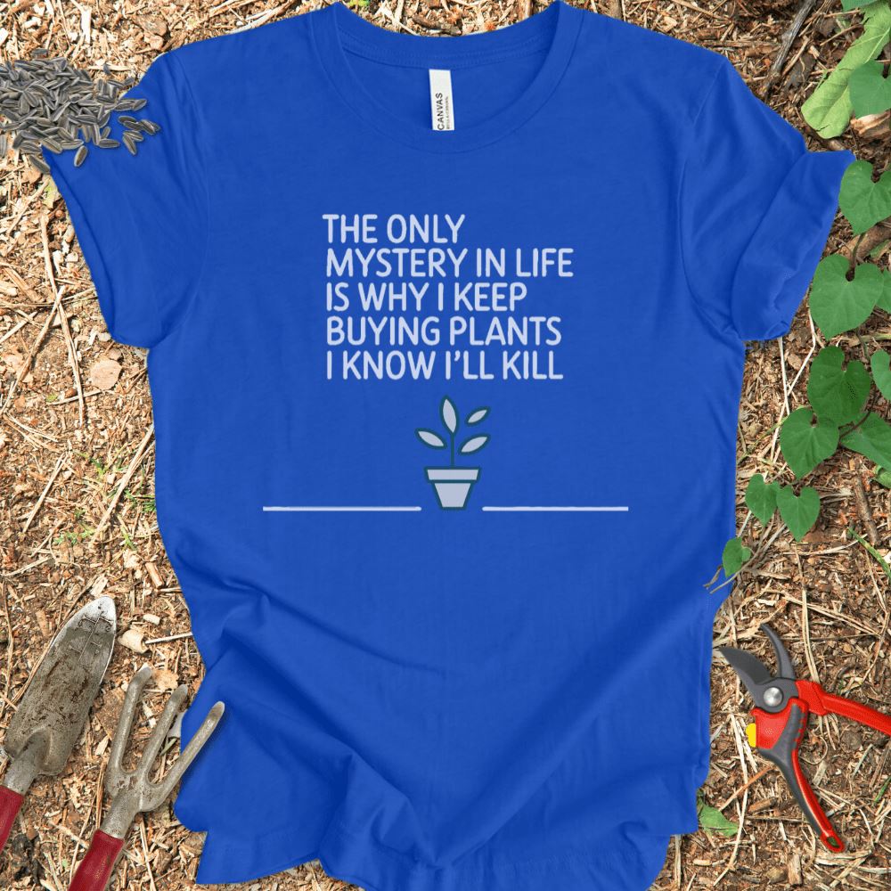 Printify T-Shirt True Royal / S Mystery In Life