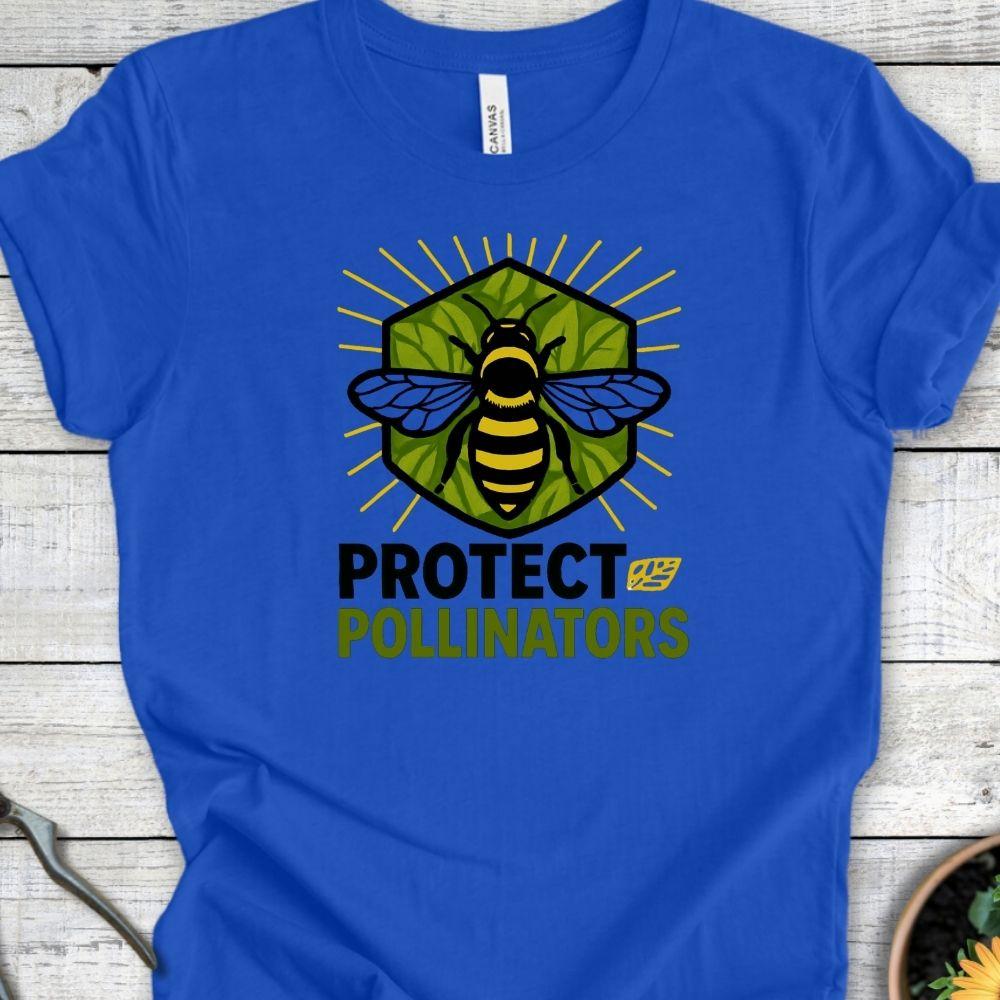 Printify T-Shirt True Royal / S Protect the Pollinators