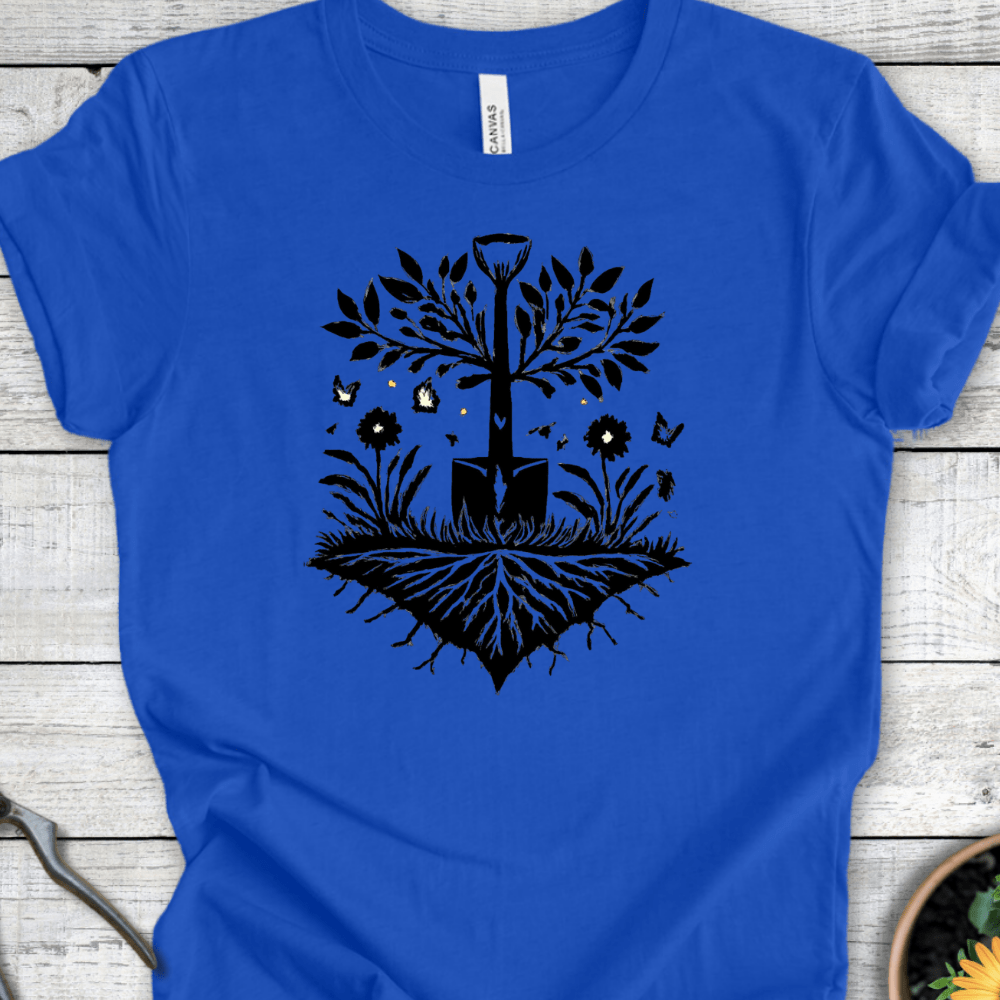 Printify T-Shirt True Royal / S Rooted in Growth