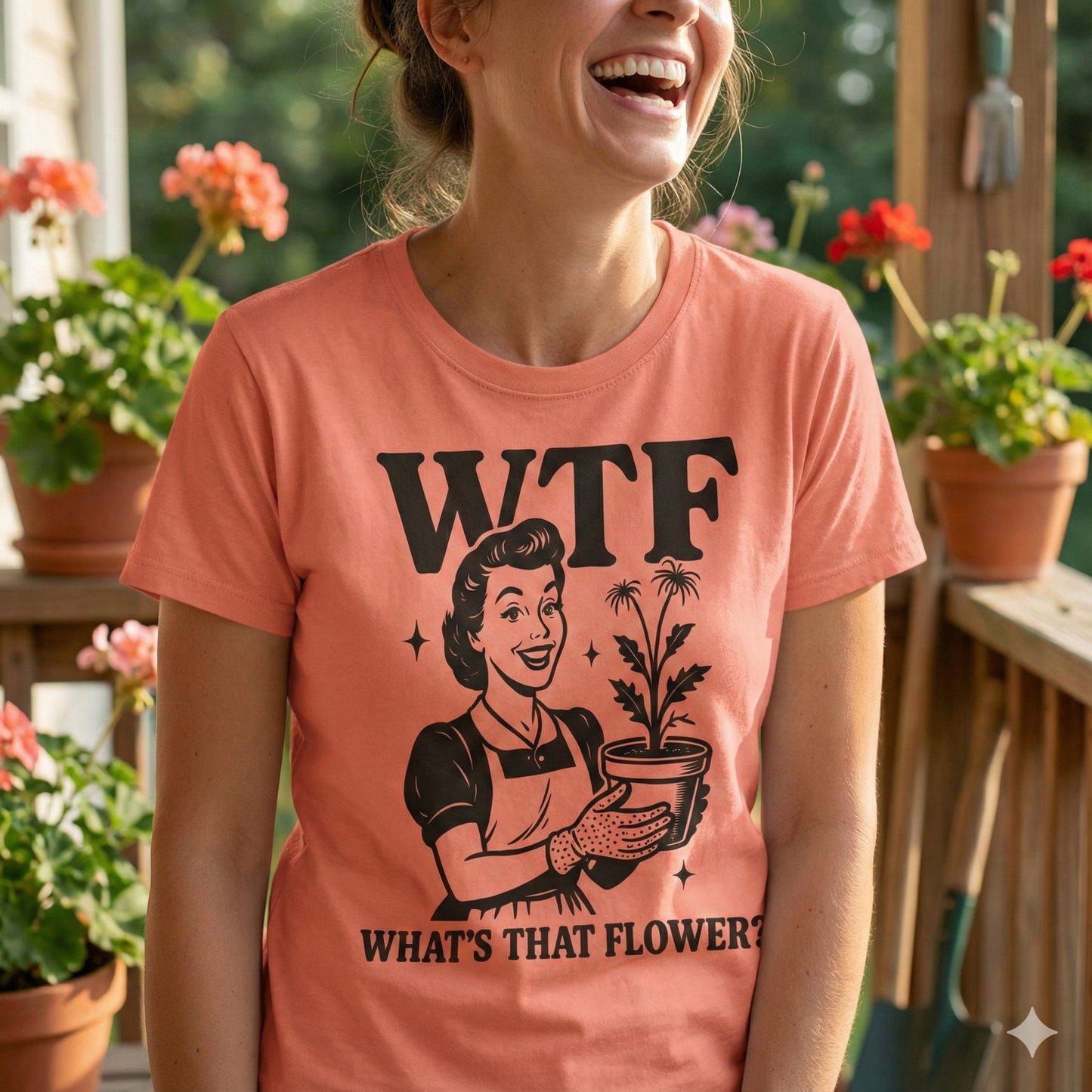 Printify T-Shirt What's that flower? T-Shirt
